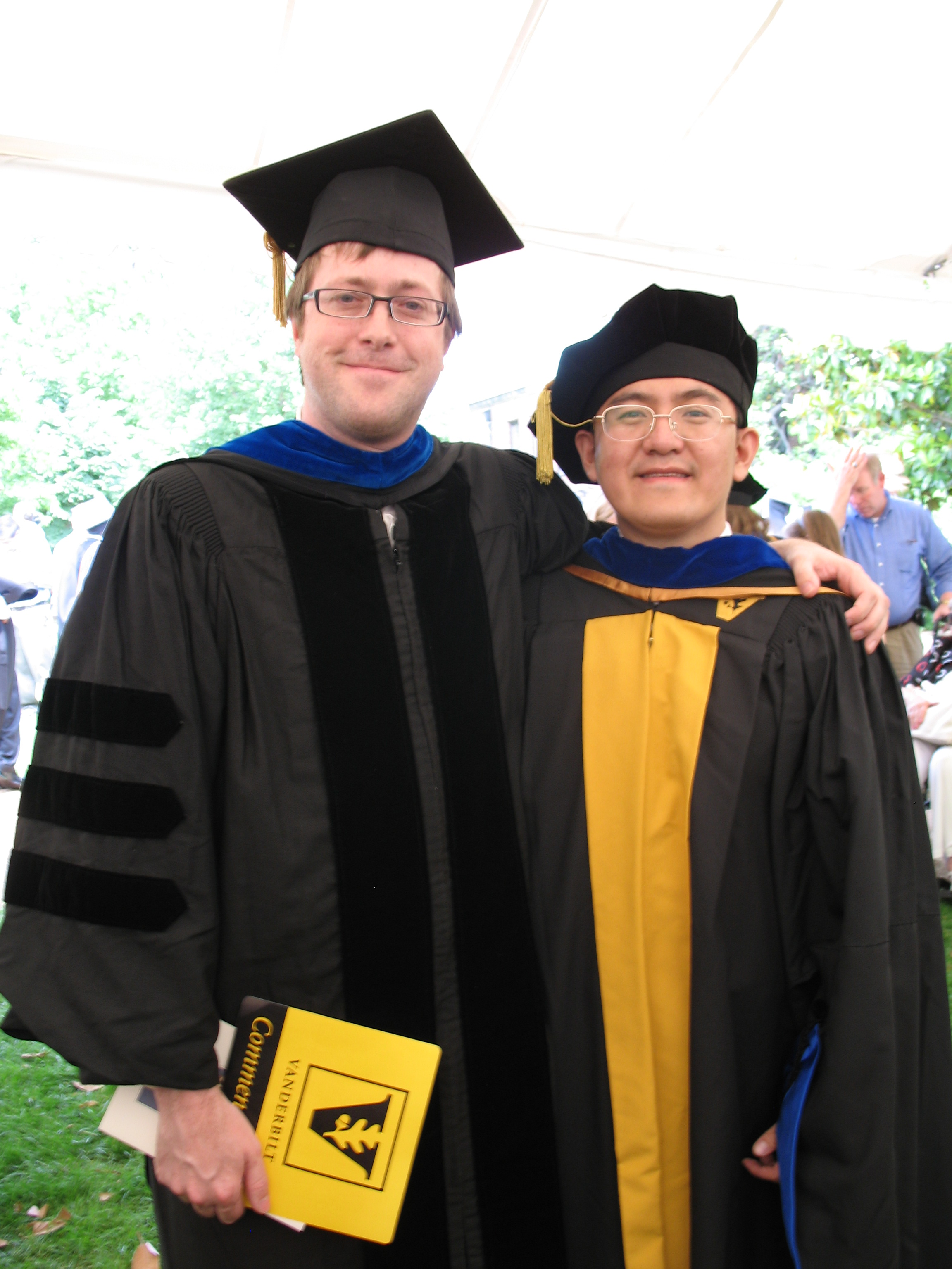 Professor Bachmann with Yunfeng